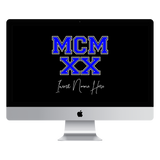 MCMXX Custom Desktop Wallpaper (Choose Color)