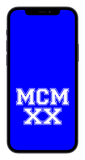 MCMXX Phone Wallpaper (Choose Color)