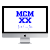 MCMXX Custom Desktop Wallpaper (Choose Color)